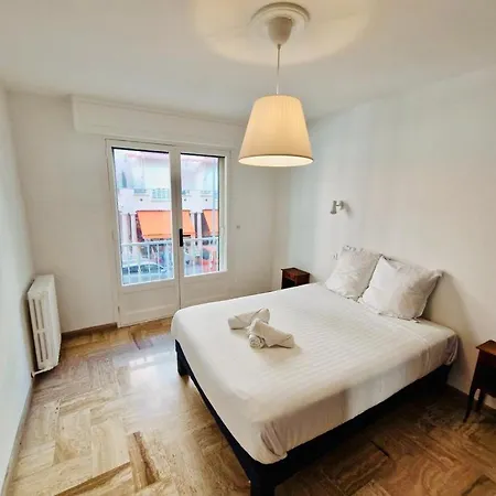 Apartment T3 Lumineux - 6 Pers - Hypercentre - Climatise - Gare Sncf A 200 M - Parking Prive - A 100 M